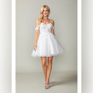 Off the Shoulder Formal Dress